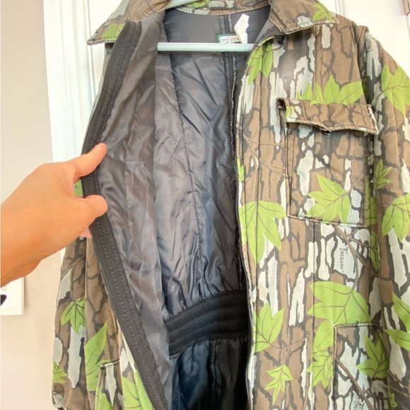 Rare Vintage REBARK Camo Insulated Coveralls, Quilted, Size: XL, Unisex - Picture 9 of 16